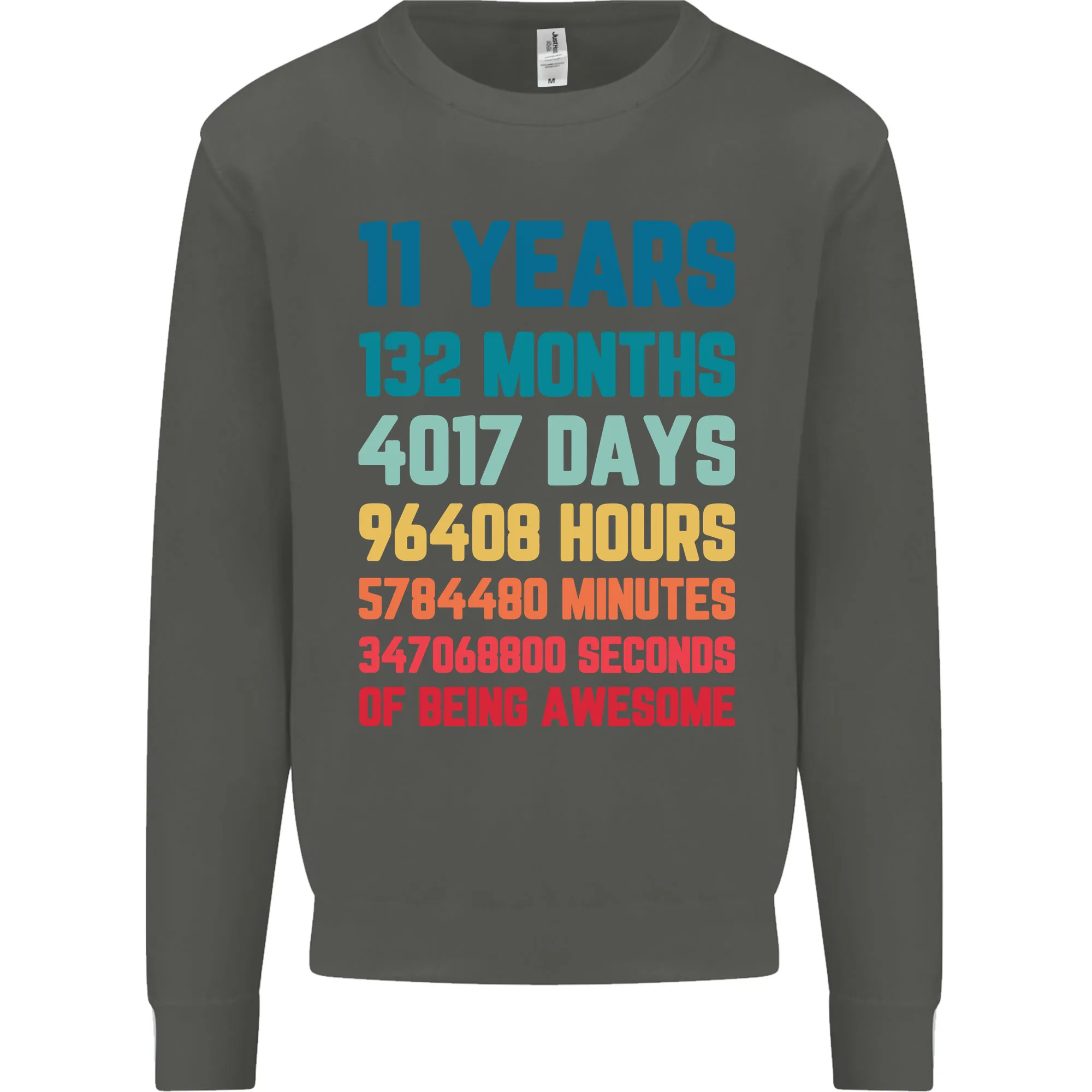 11th Birthday 11 Year Old Kids Sweatshirt Jumper