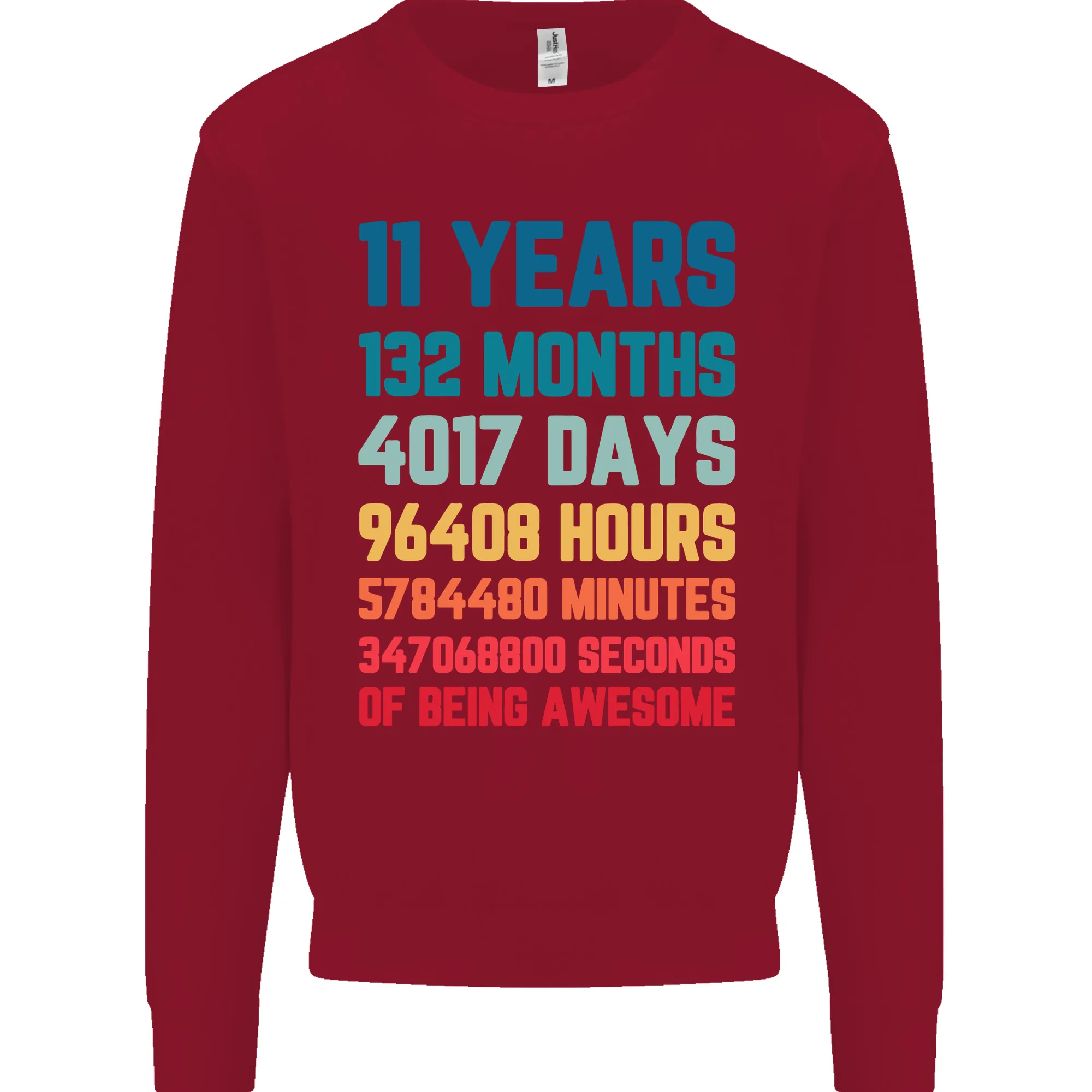 11th Birthday 11 Year Old Kids Sweatshirt Jumper