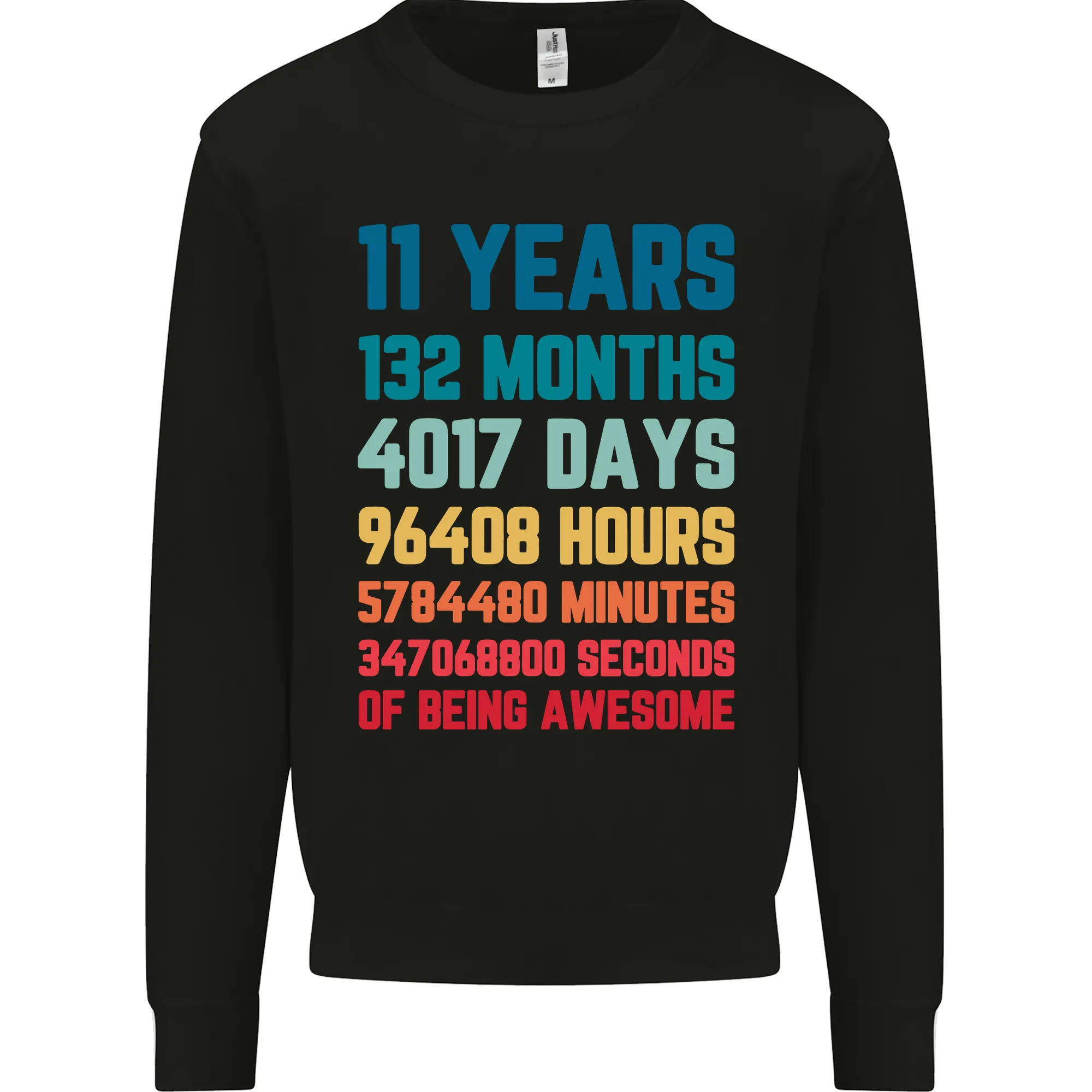 11th Birthday 11 Year Old Kids Sweatshirt Jumper