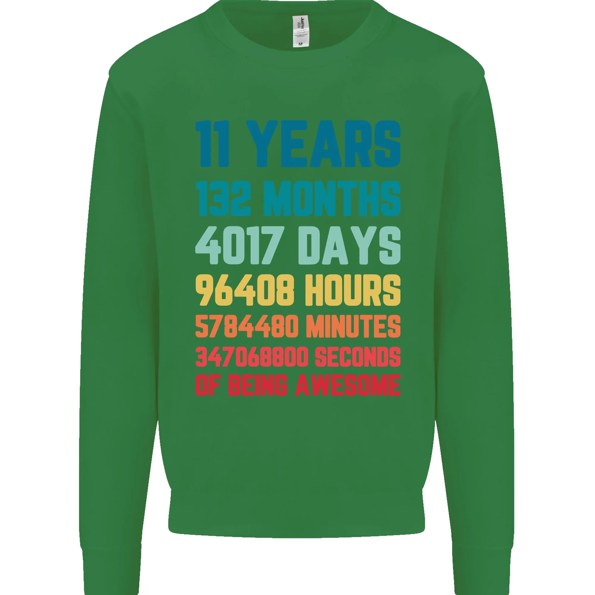 11th Birthday 11 Year Old Kids Sweatshirt Jumper