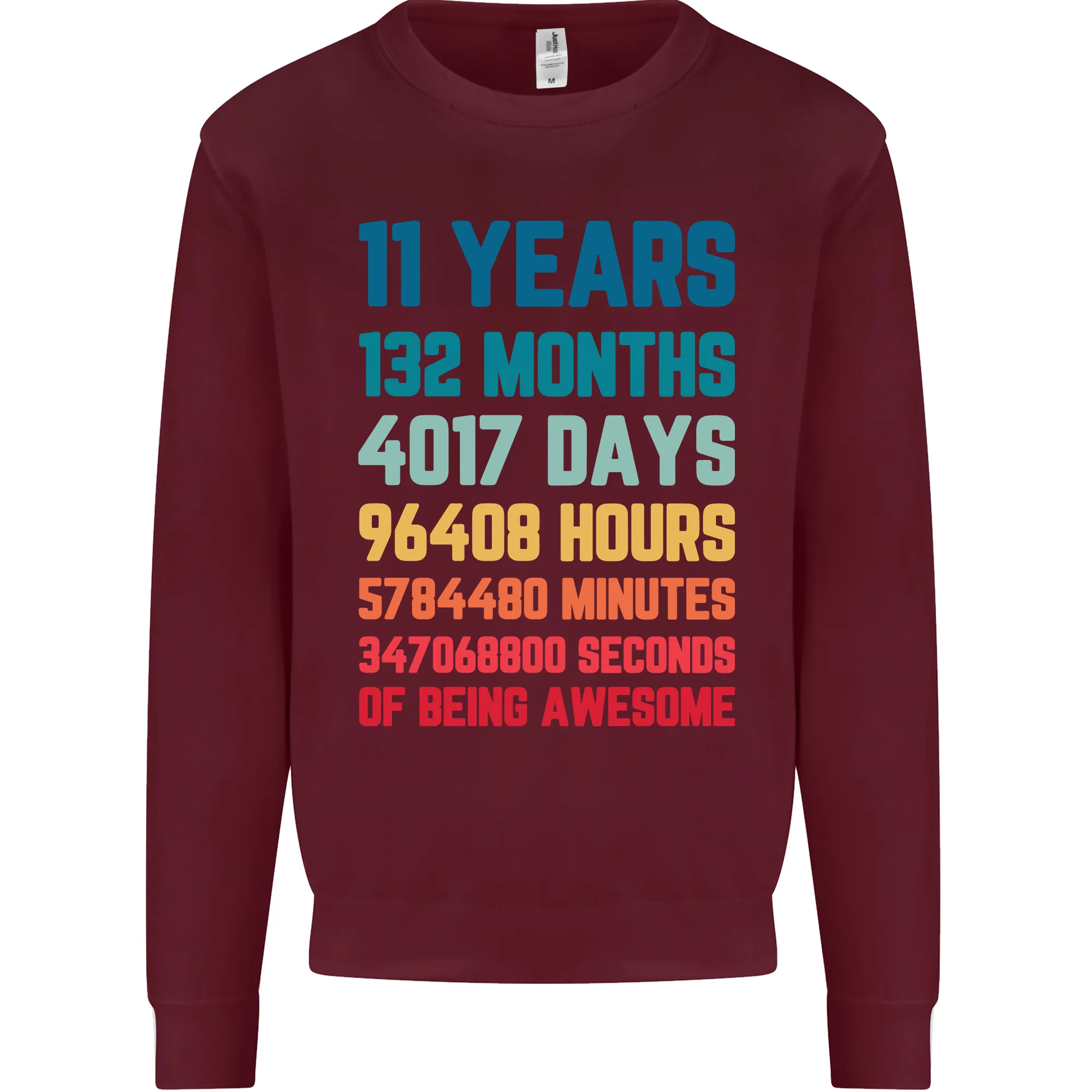 11th Birthday 11 Year Old Kids Sweatshirt Jumper