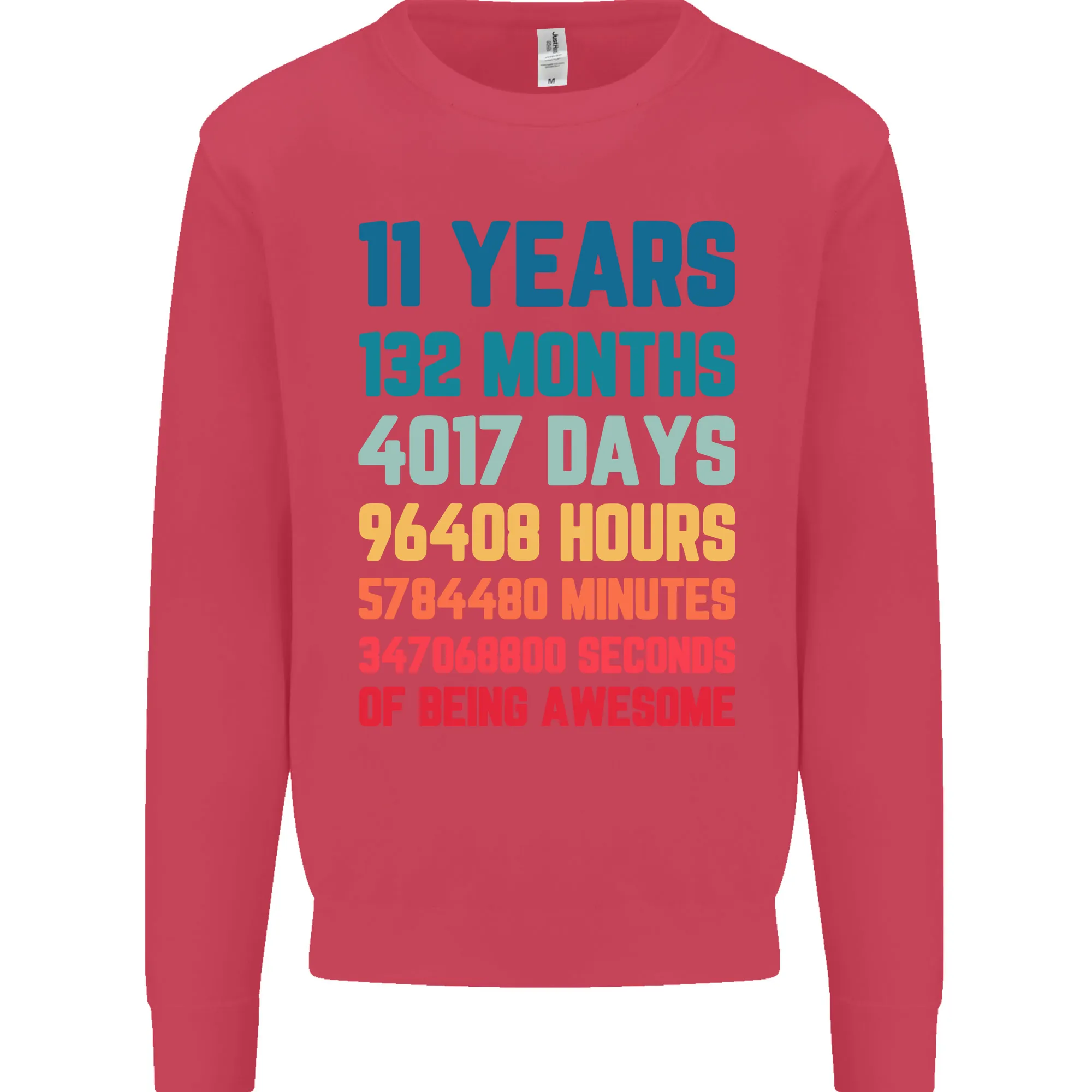 11th Birthday 11 Year Old Kids Sweatshirt Jumper