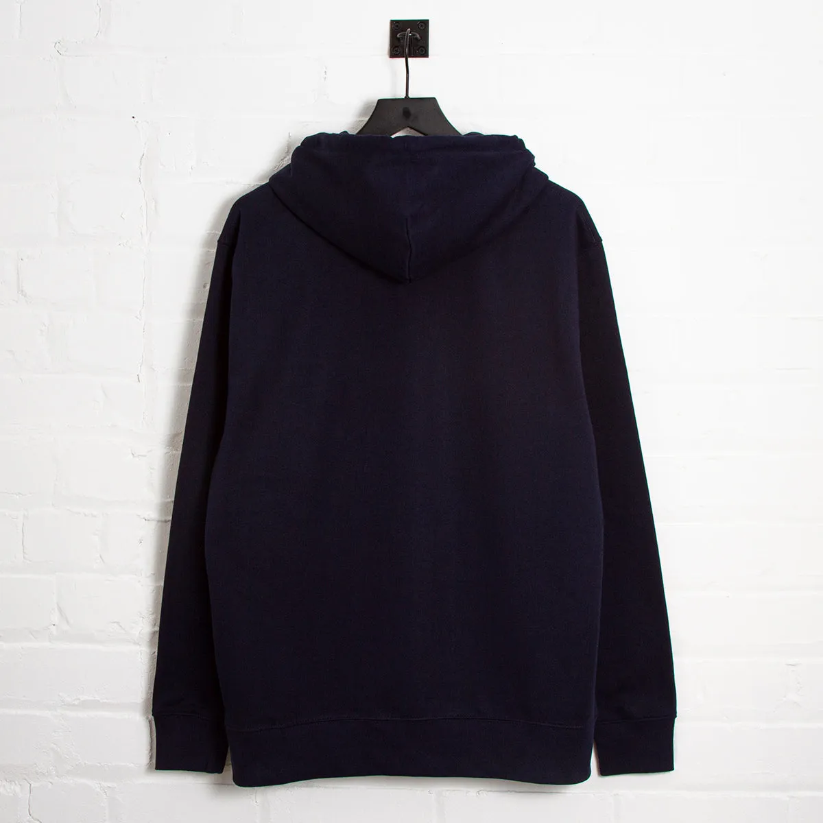 1972 Psychedelic Disco Crest - Zipped Hood - Navy