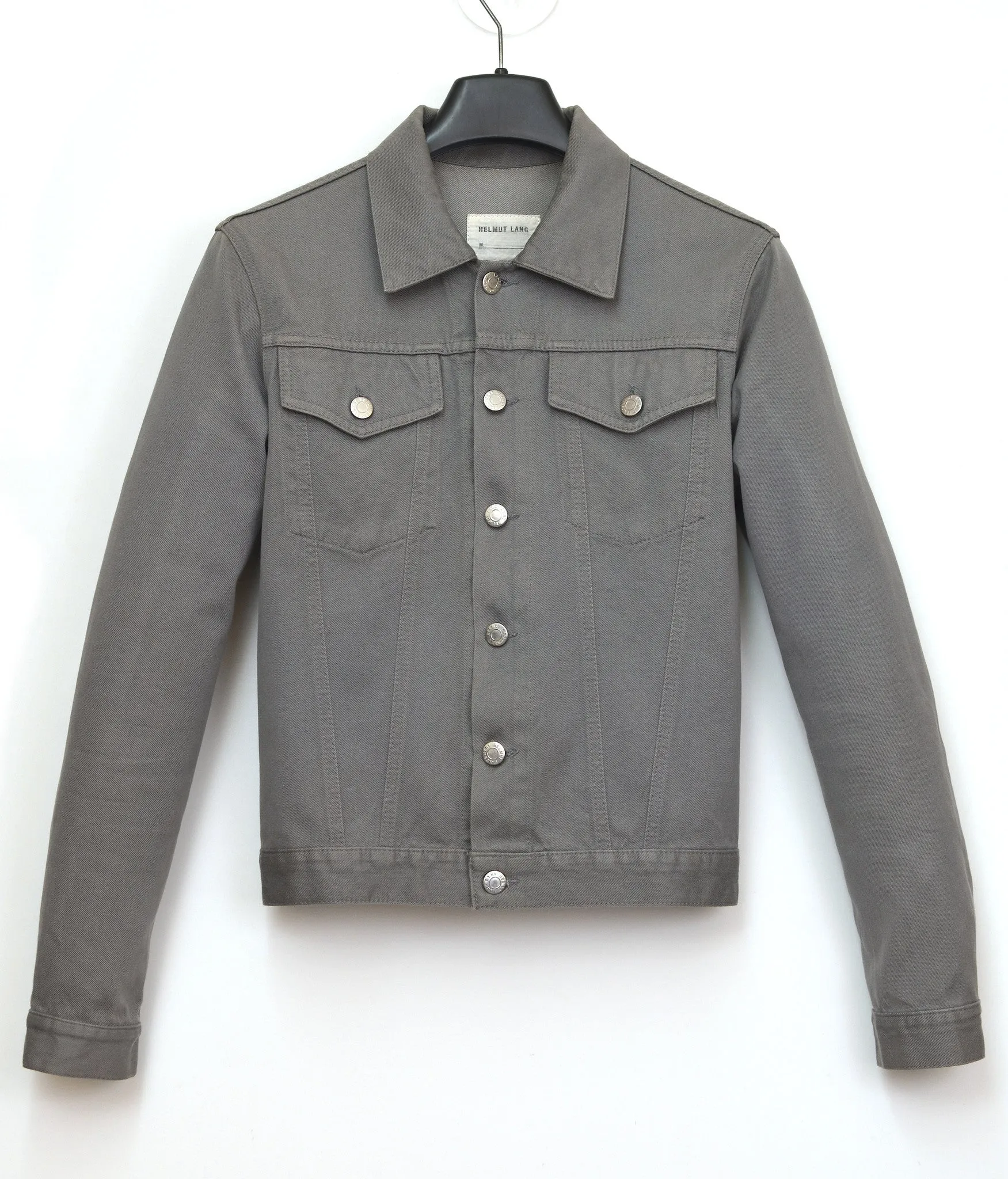 2002 Raw Silk Denim Slim Classic 2-Pocket Jacket