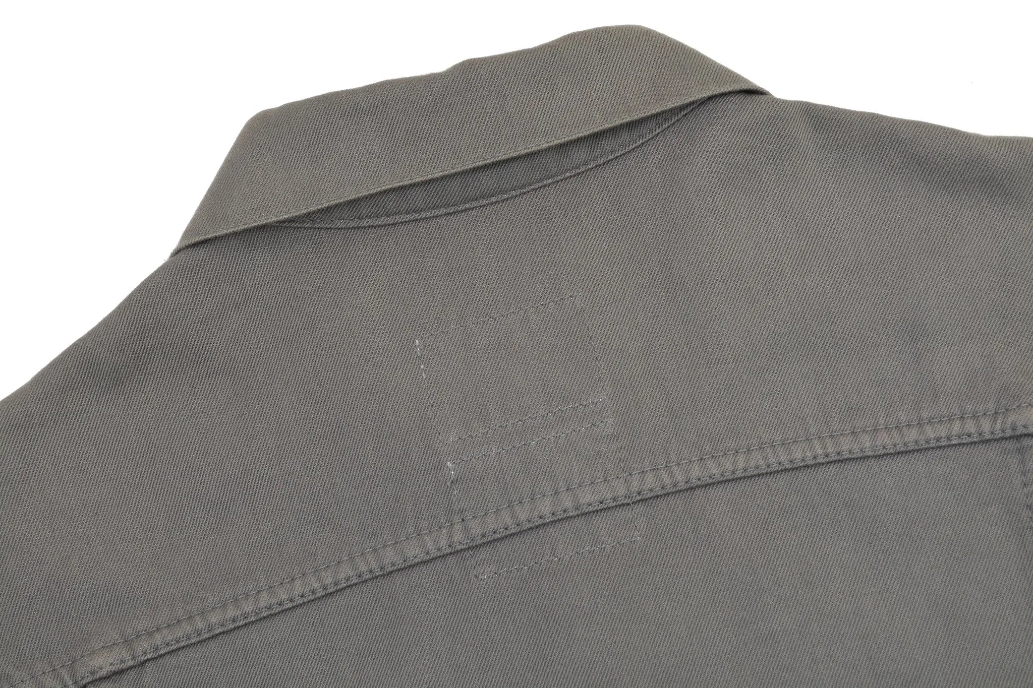 2002 Raw Silk Denim Slim Classic 2-Pocket Jacket