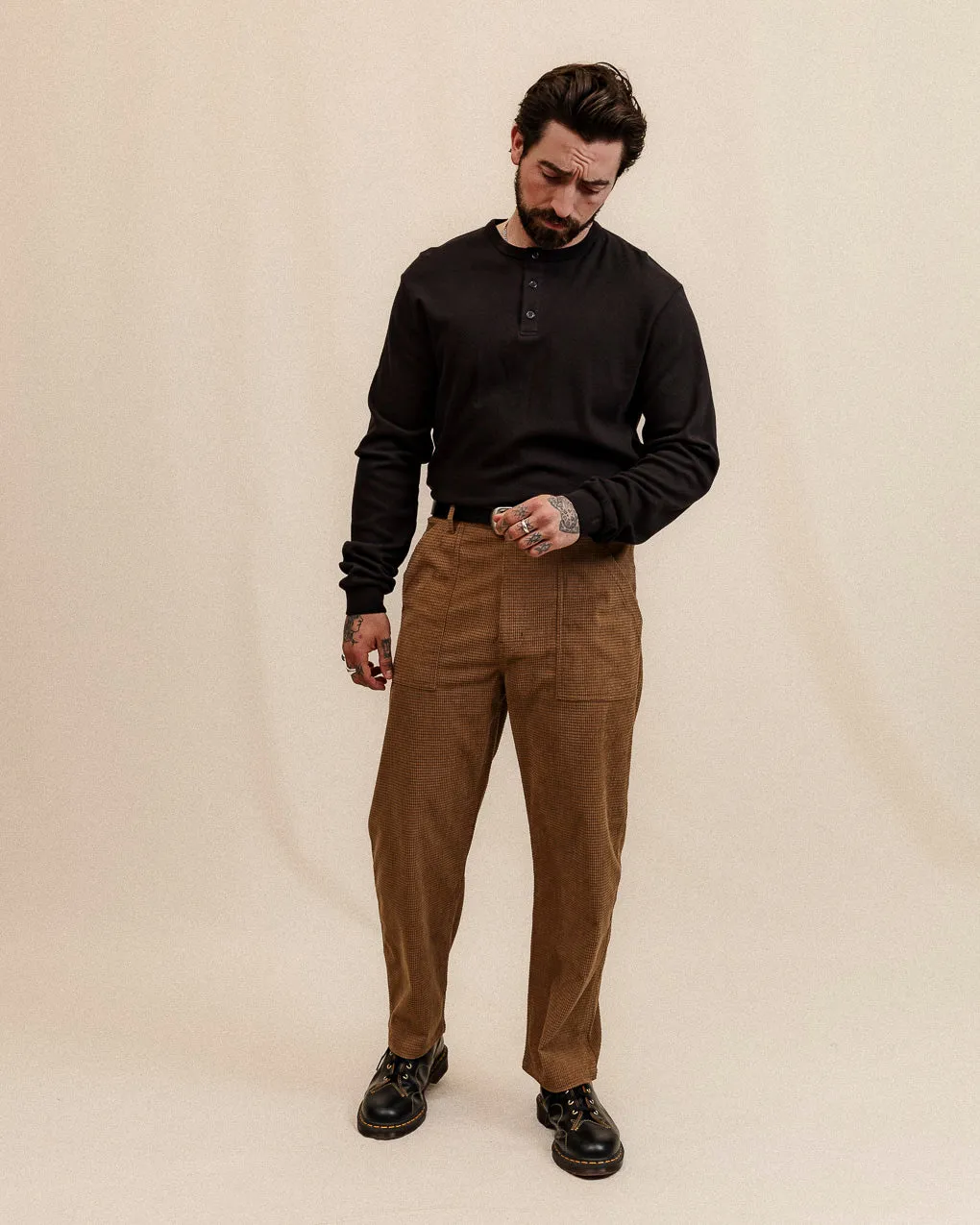 304 Waffle Cord Service Fatigue Pants - Biscuit