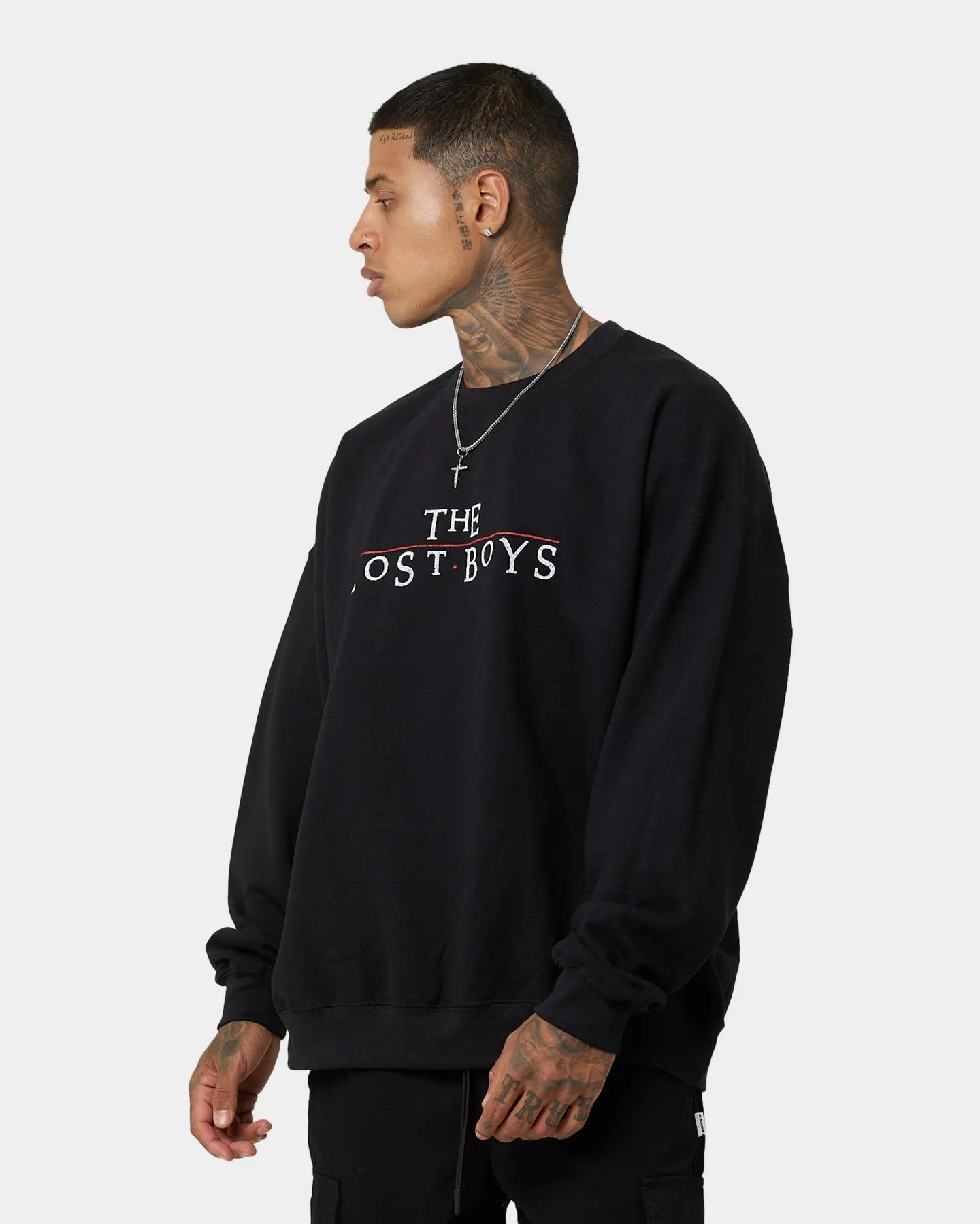 American Thrift X Lost Boys Crewneck Black