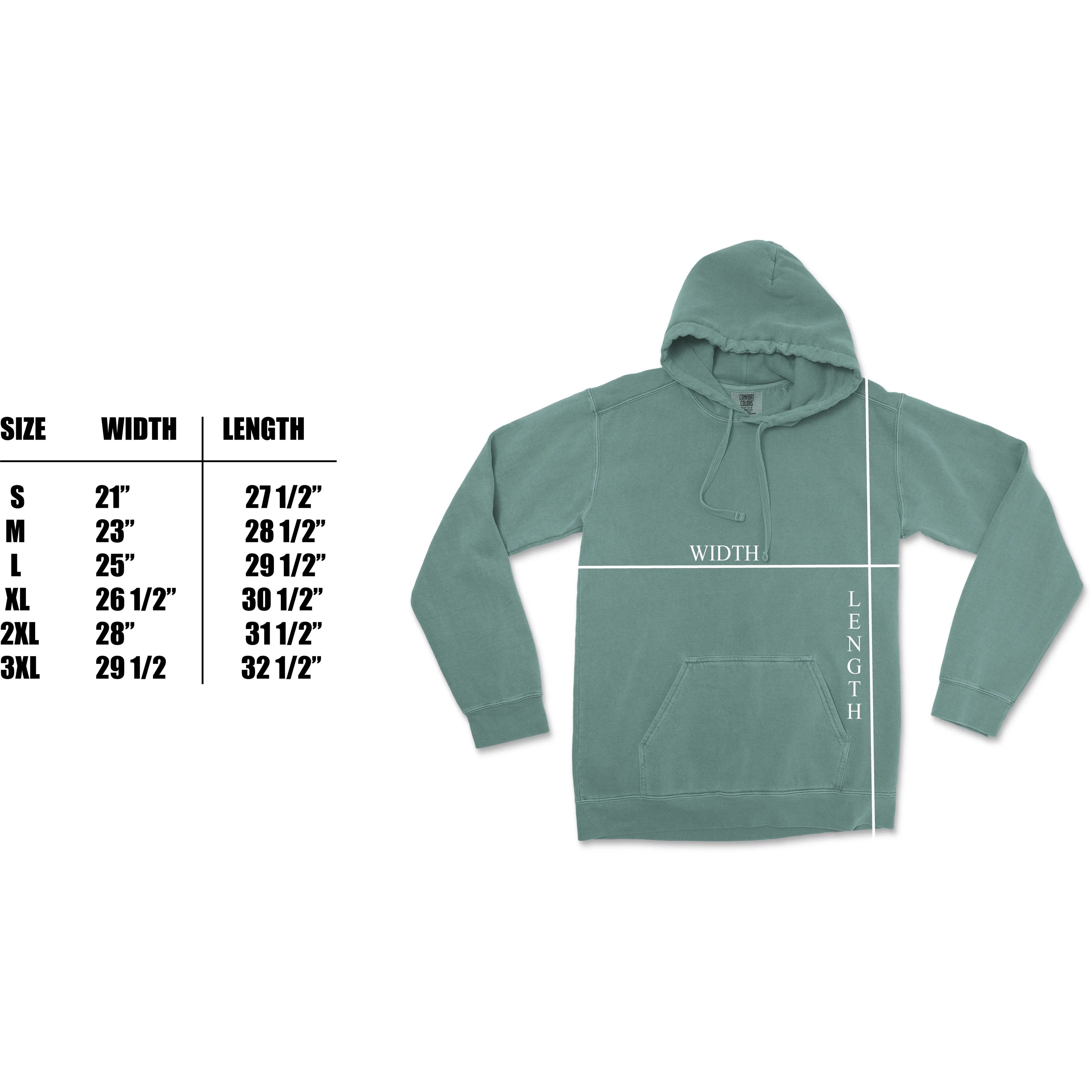 Arches National Park Comfort Colors Hoodie