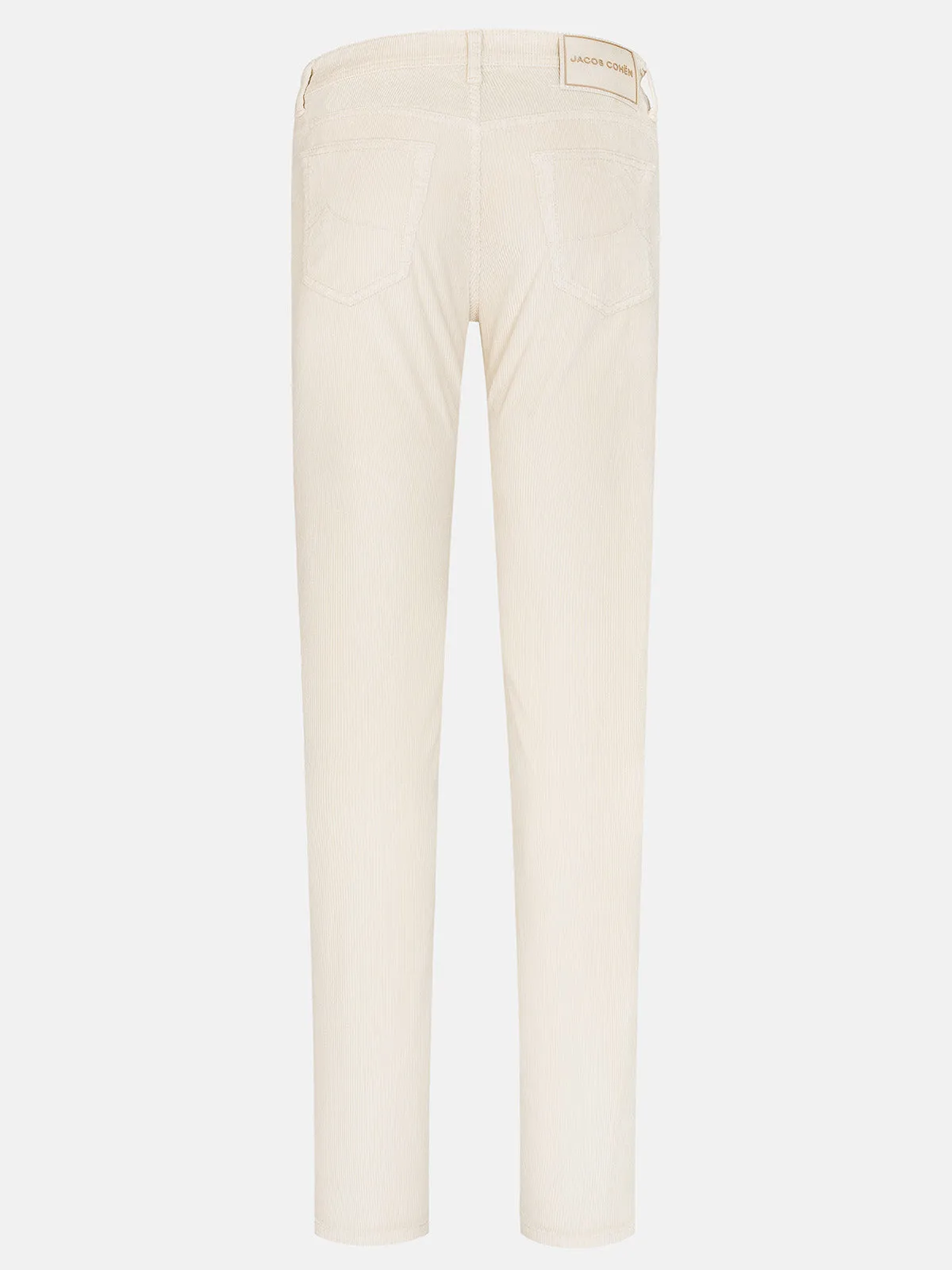 BARD PANTS IN WHITE CORDUROY