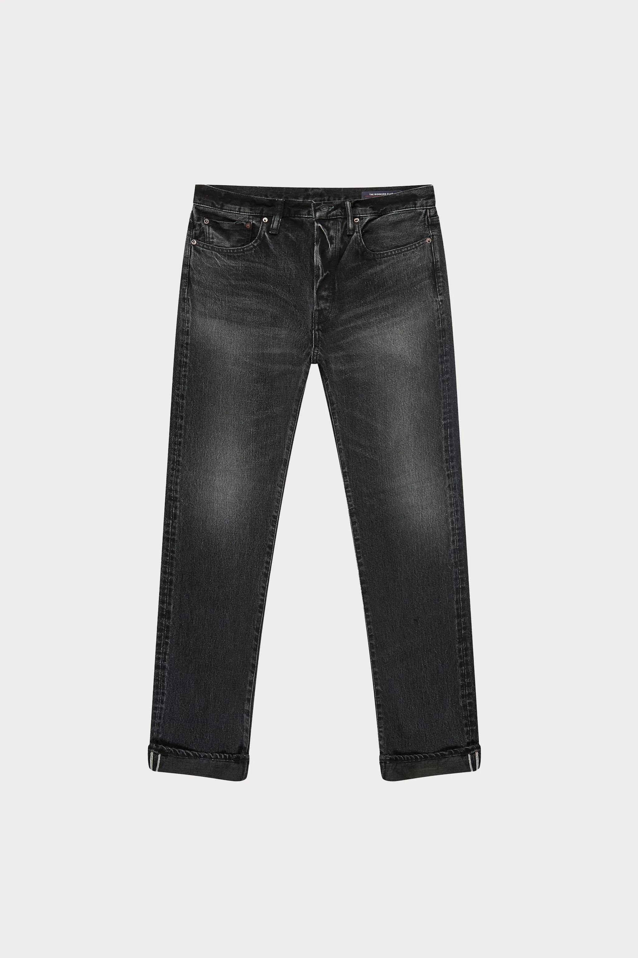 BLACK FADE SLIM FIT 001 SELVEDGE JEAN