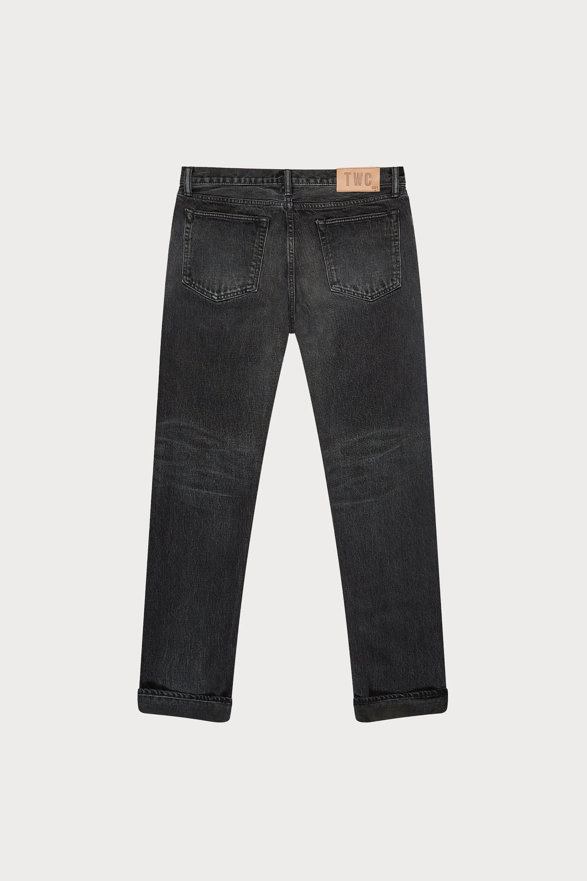 BLACK FADE SLIM FIT 001 SELVEDGE JEAN