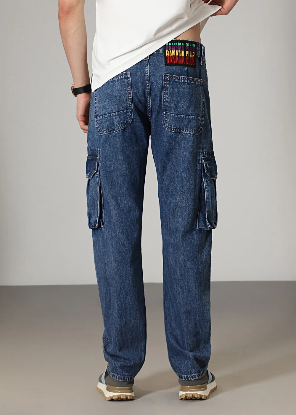 Blue Sapphire Baggy Denim