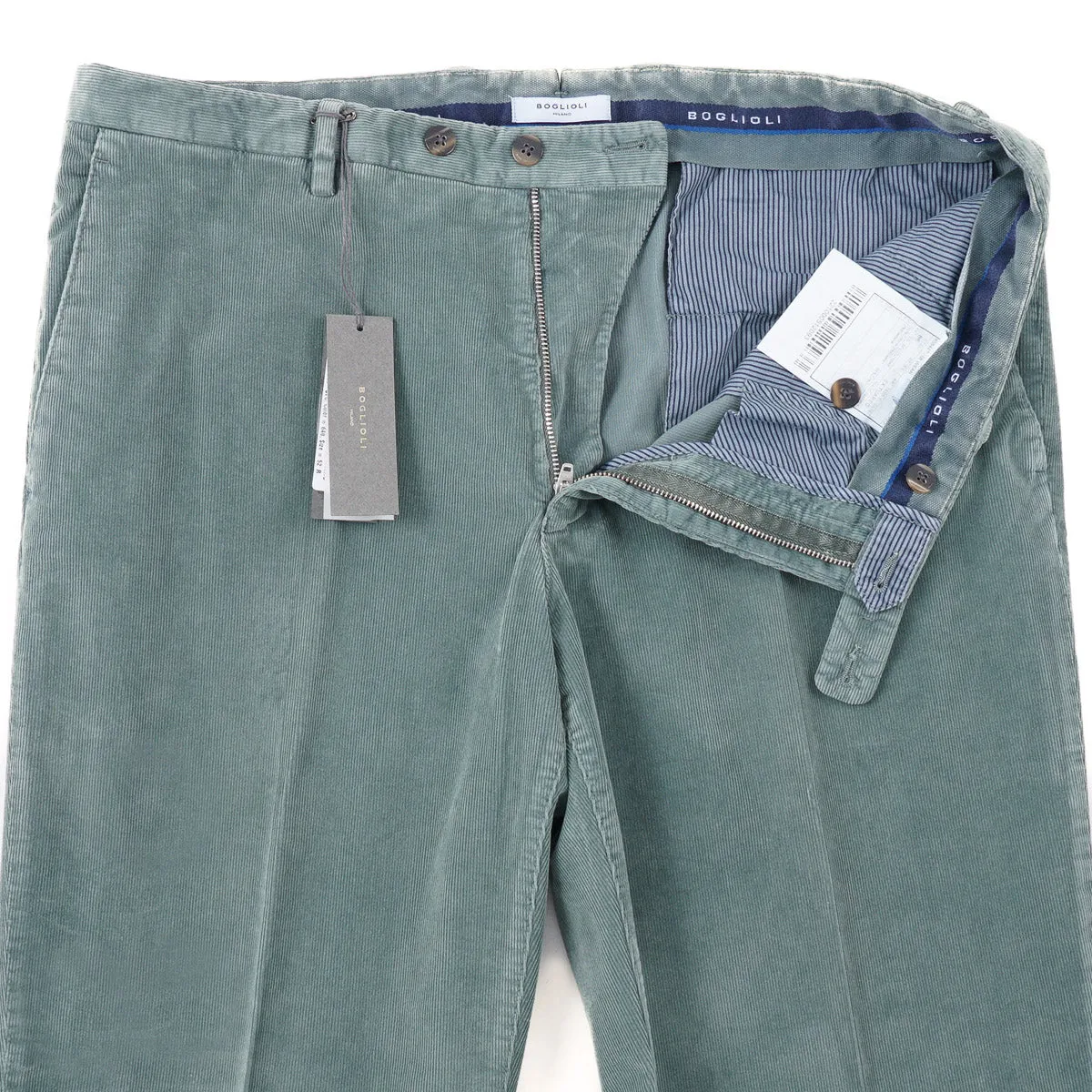 Boglioli Brushed Corduroy Cotton Pants