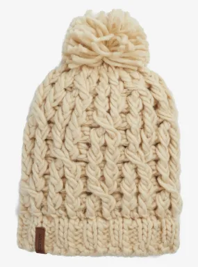 Burton Kismet Womens Beanie Crème Brulee