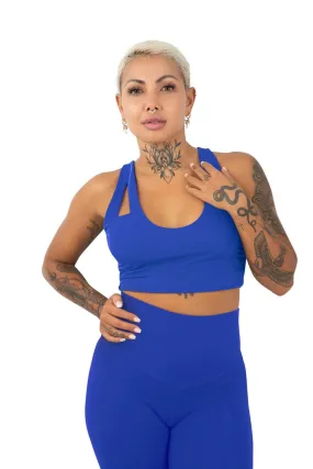 Cali Crop Top - Cobalt