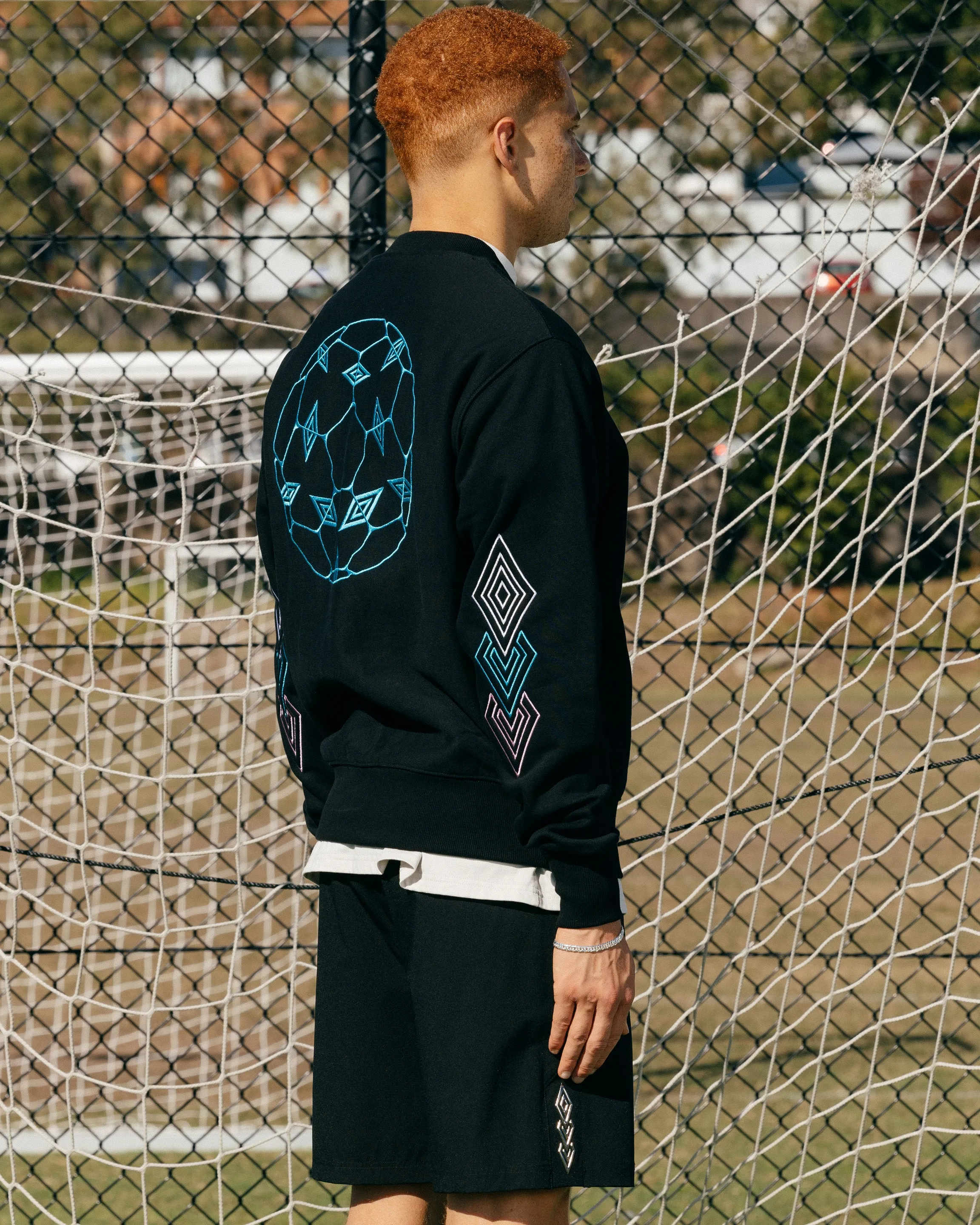 Carré X Umbro Forward Crewneck Black