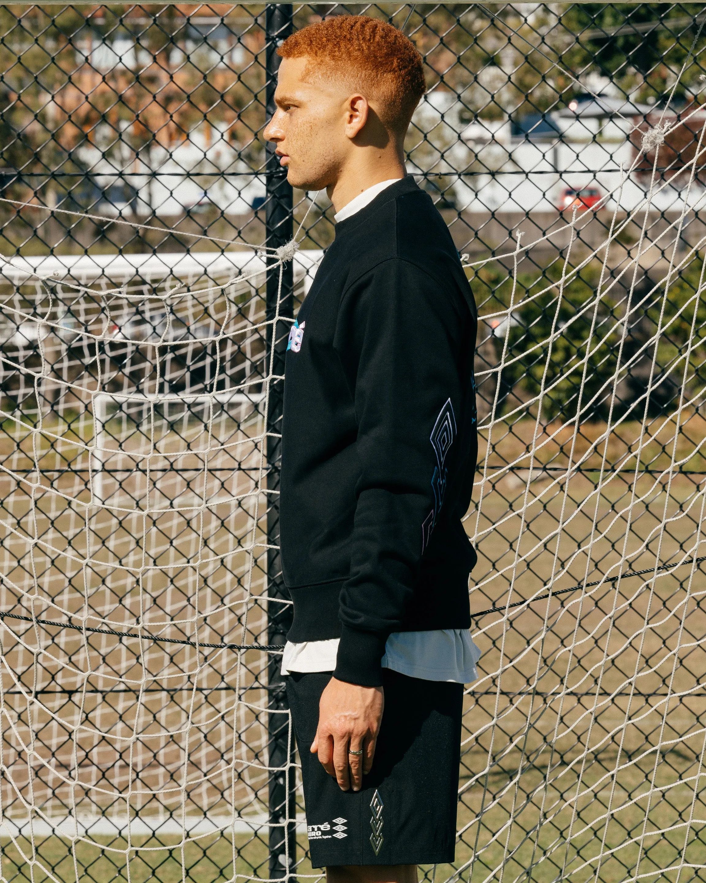 Carré X Umbro Forward Crewneck Black