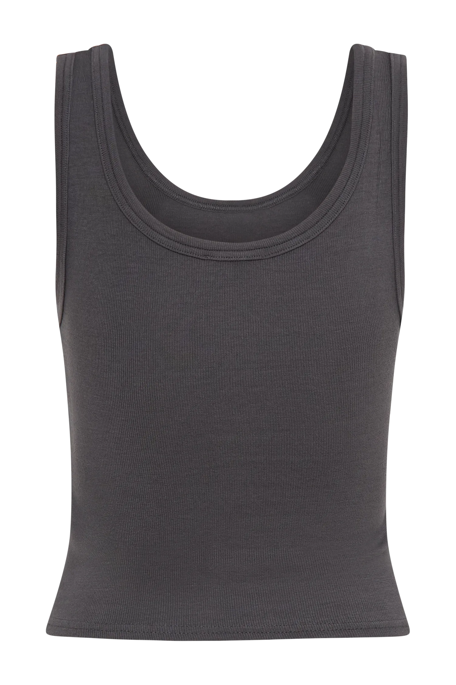 Chandler Modal Tank Top - Charcoal