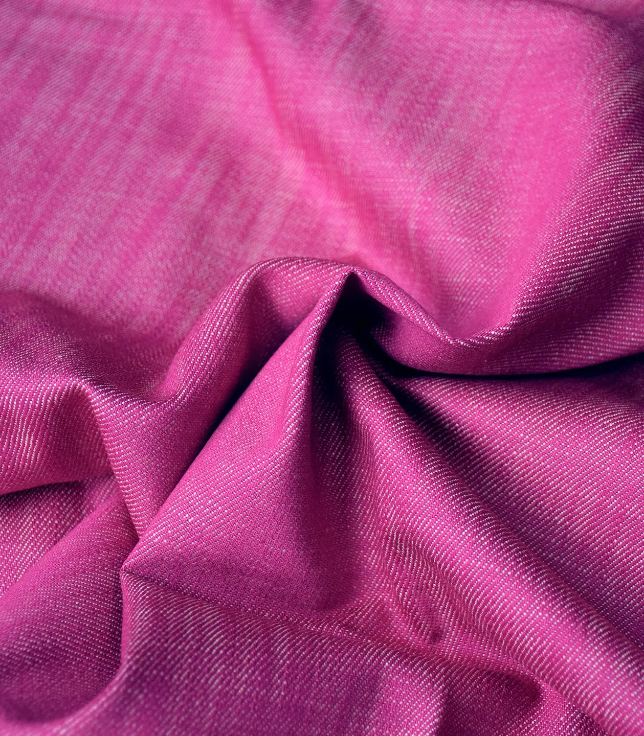 Cousette - Fuchsia Soft Cotton Denim