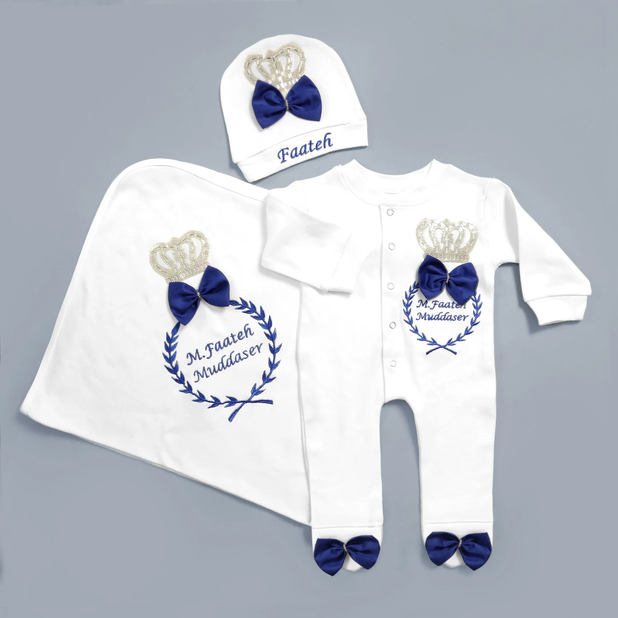 Crystal Crown Customized Baby Bundle