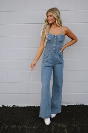 Dally Denim Jumpsuit