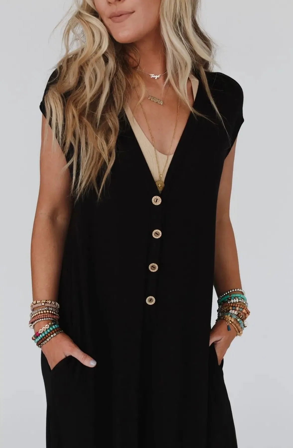 Daphne Jumpsuit - Black