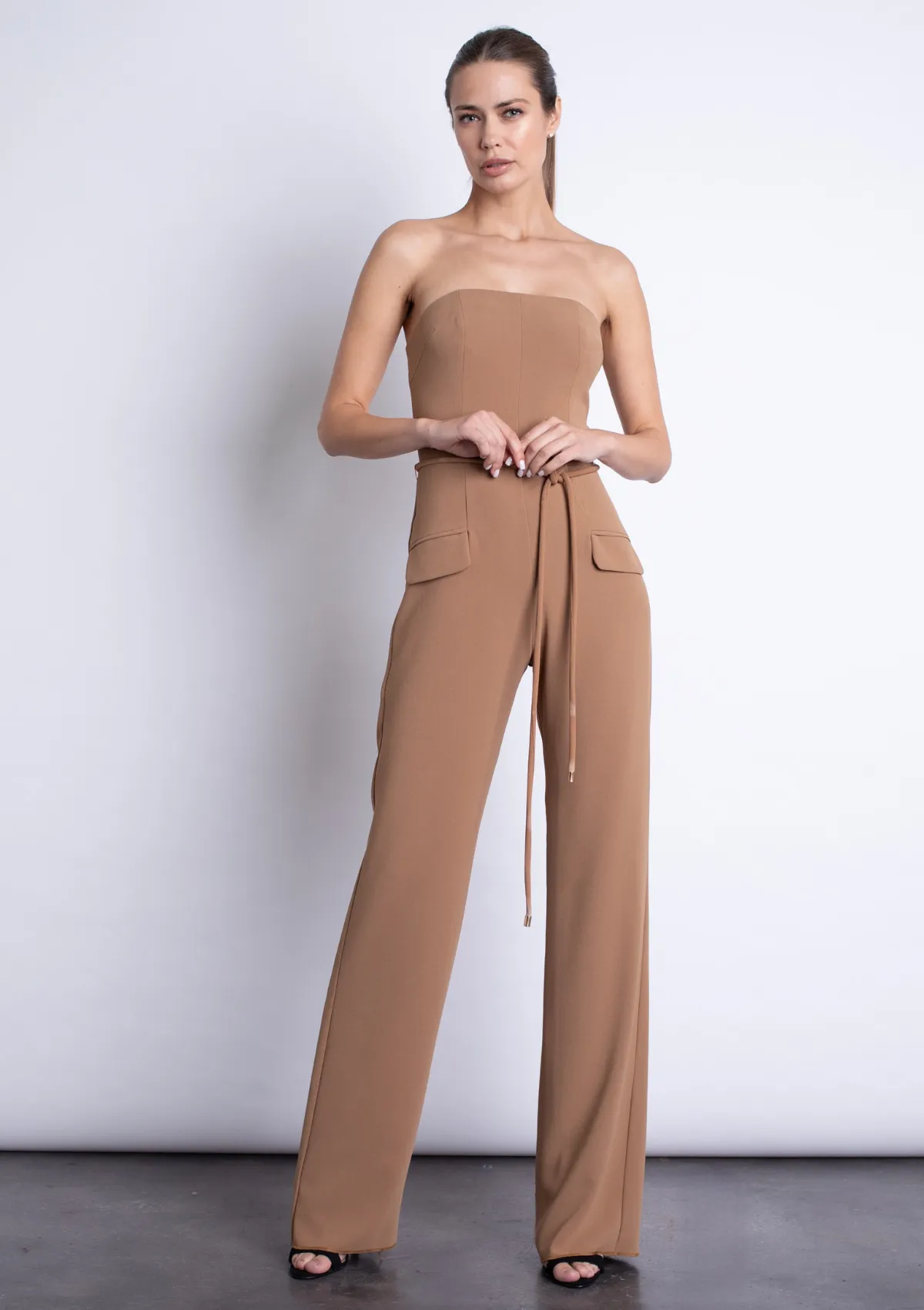 Elanor Jumpsuit - Camel