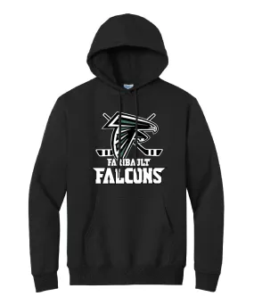 Faribault Hockey Black Hoodie (adult and youth)