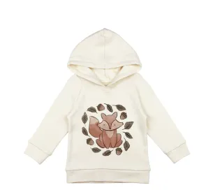 Foxy Printed Raglan Hoodie