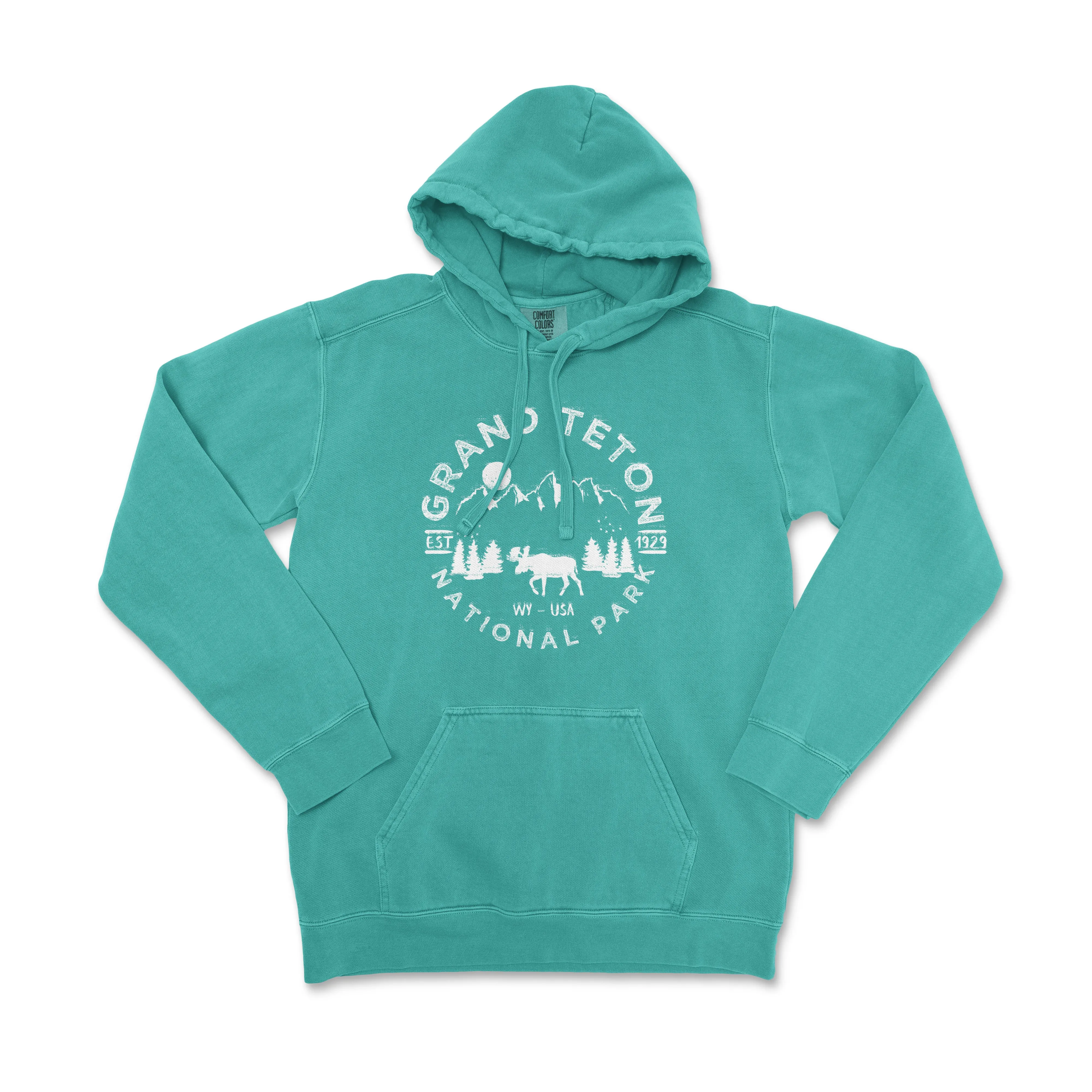 Grand Teton National Park Comfort Colors Hoodie