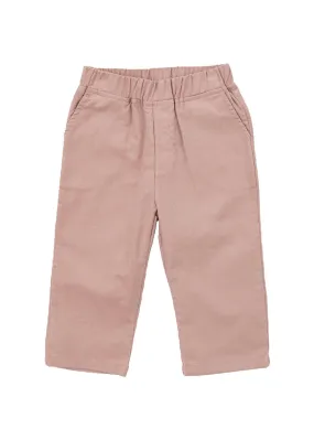 Heart Pocket Cord Pant - Misty Rose