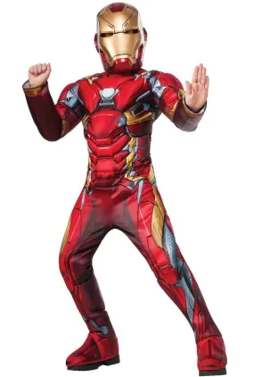 Iron Man Marvel Comics Deluxe Boys Costume