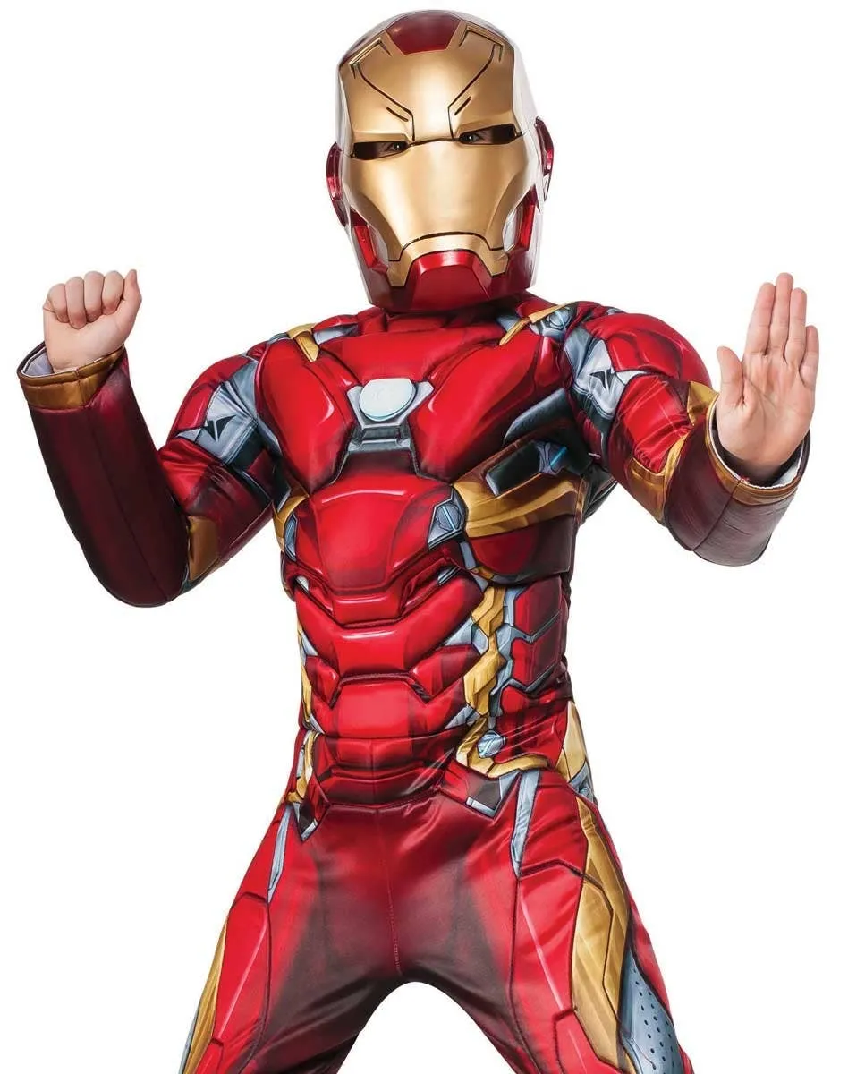 Iron Man Marvel Comics Deluxe Boys Costume