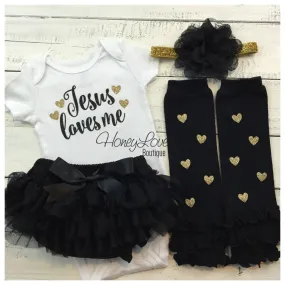 Jesus loves me Outfit Set