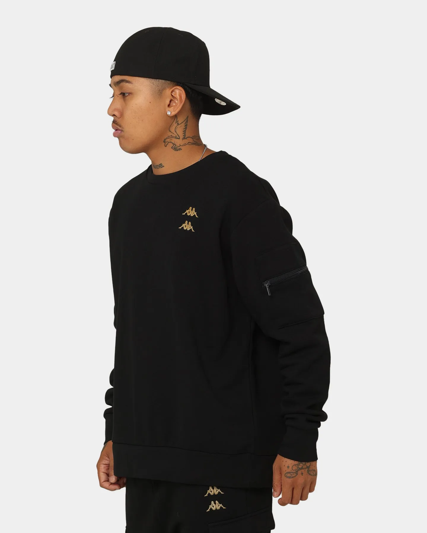 Kappa Authentic Dulin Crewneck Black