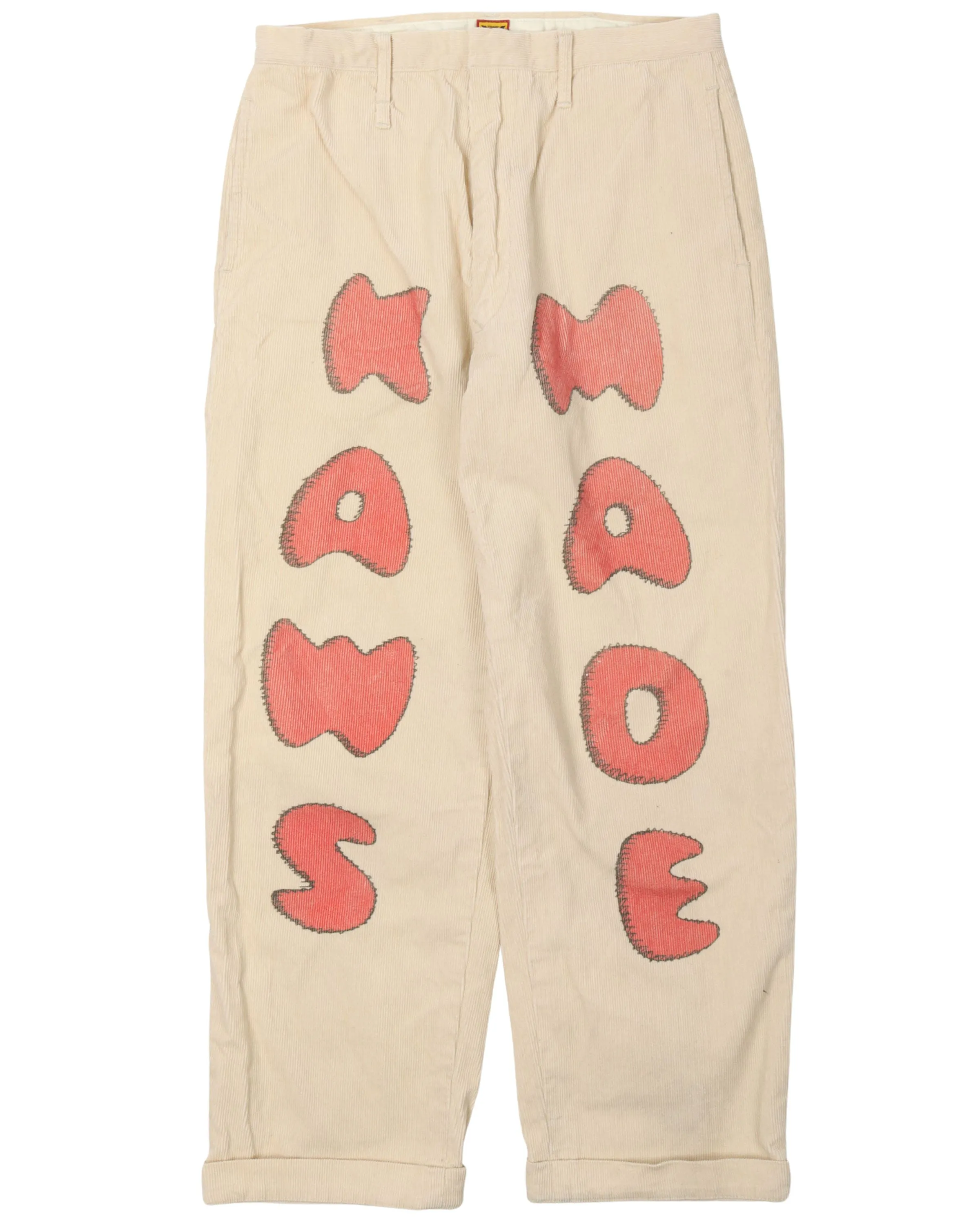 Kaws Corduroy Pants