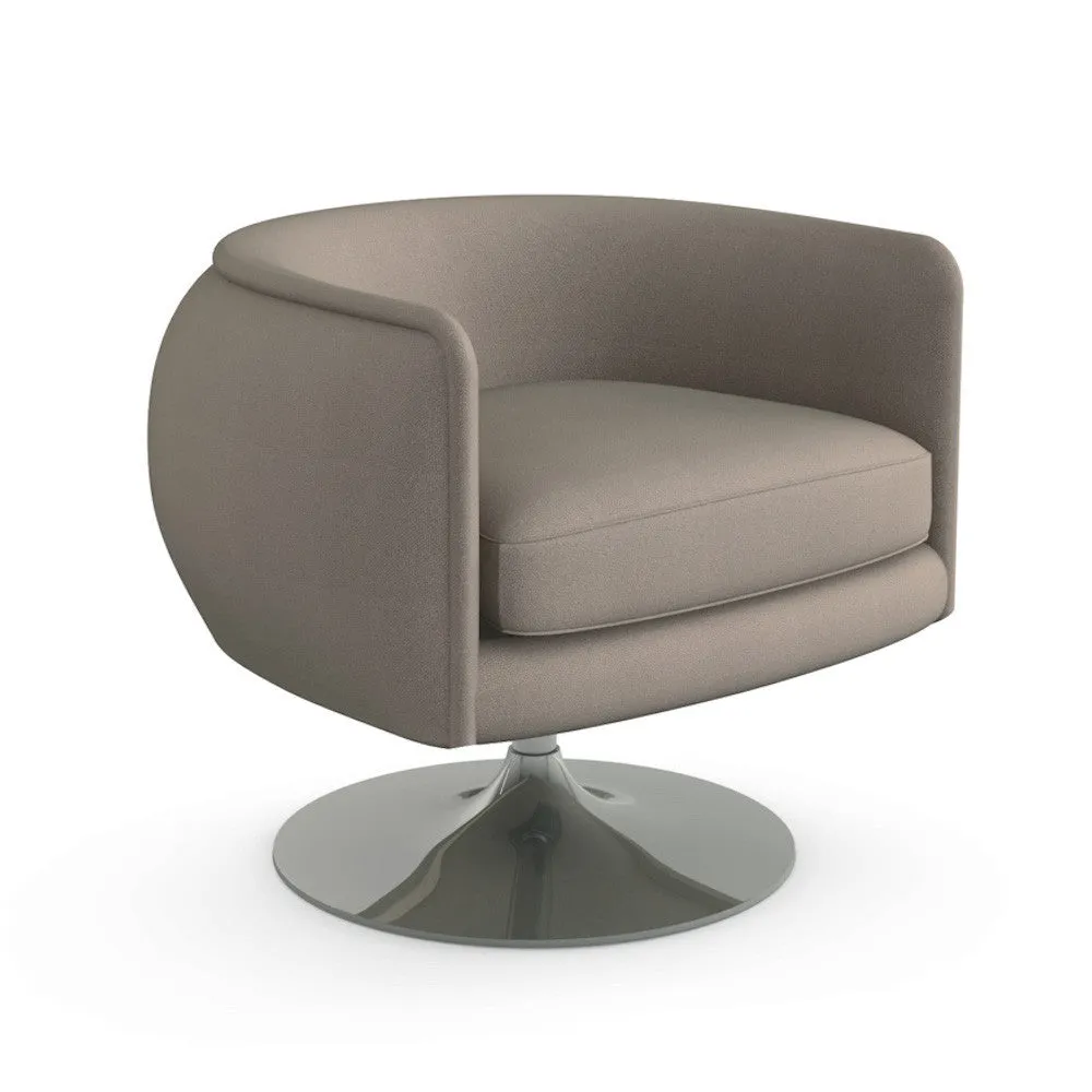 Knoll D'Urso Swivel Lounge Chair