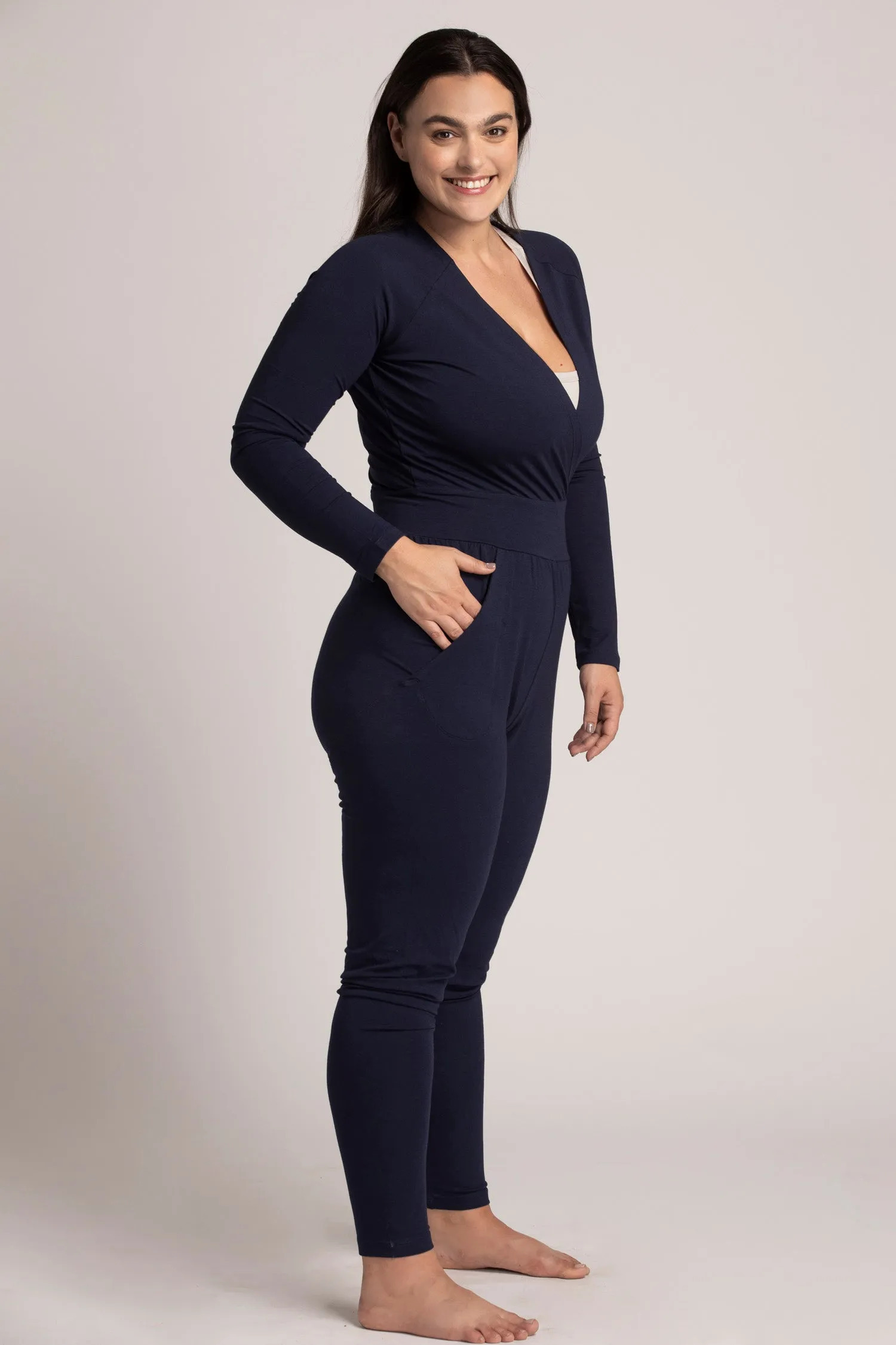 Long Sleeve Yoga Jumpsuit