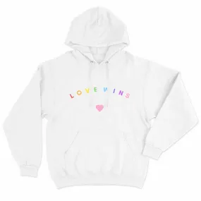 Love Wins Pastel LGBTQ  Hoodie