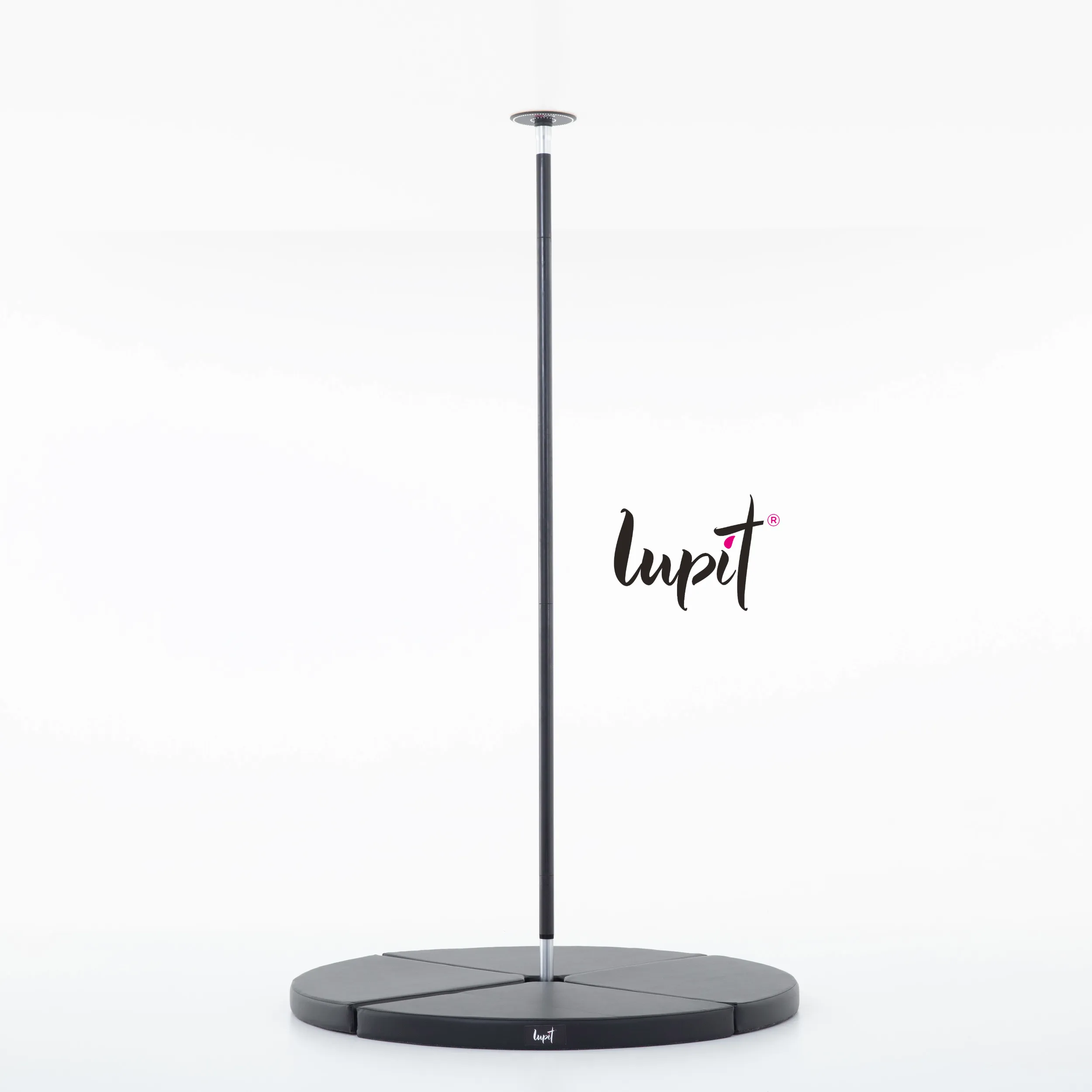 Lupit Crash Mat Round Premium Black | 150 cm - 8 cm