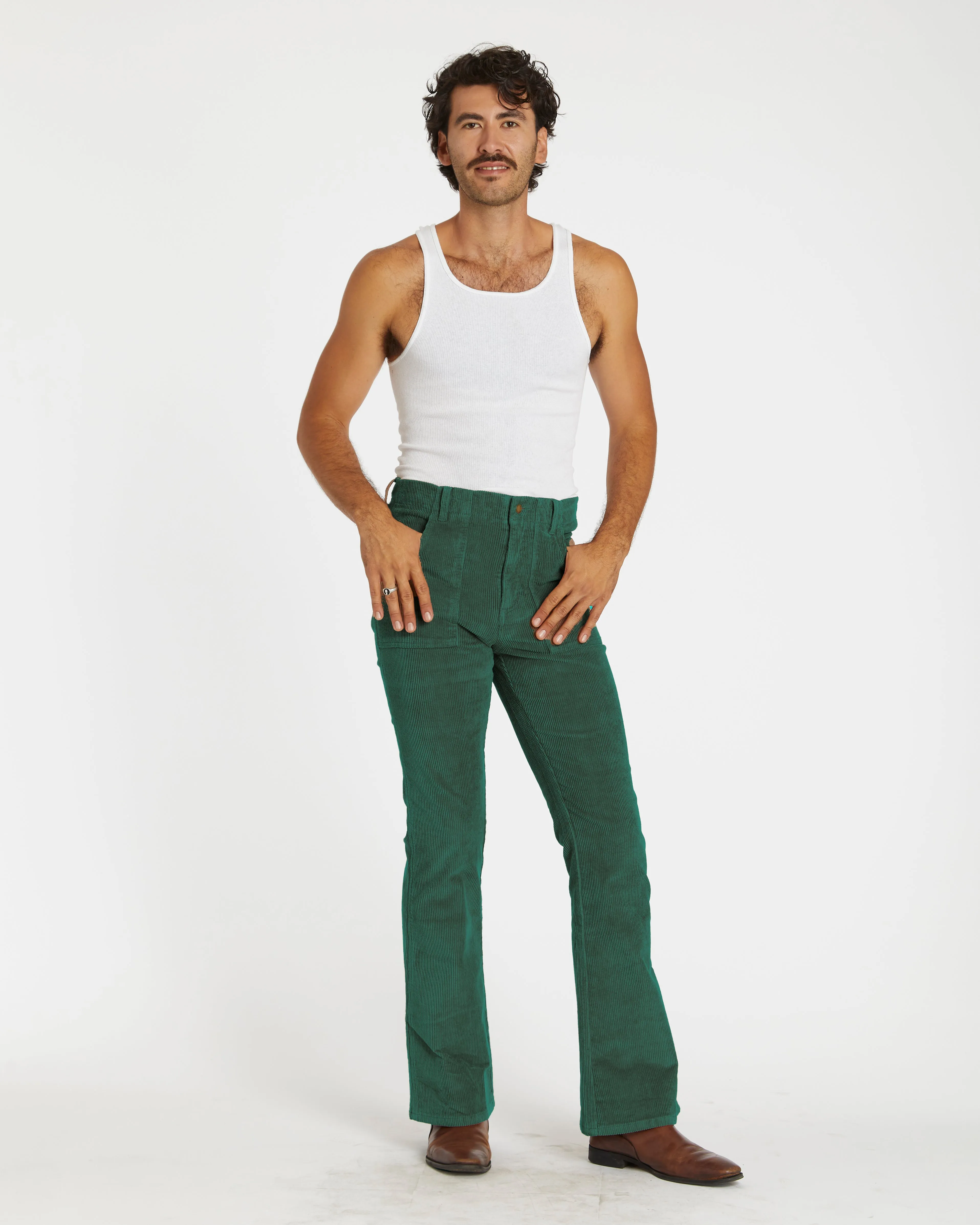 Men's Bell Bottom (Forest Green)