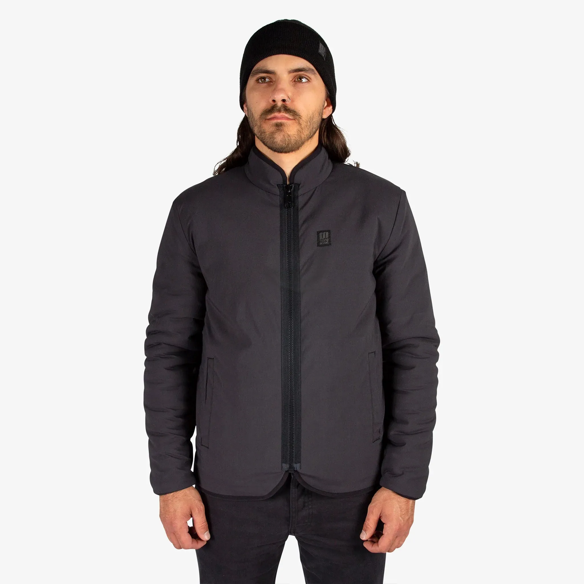 Men's Reversible Sherpa Fleece Jacket - Topo Designs