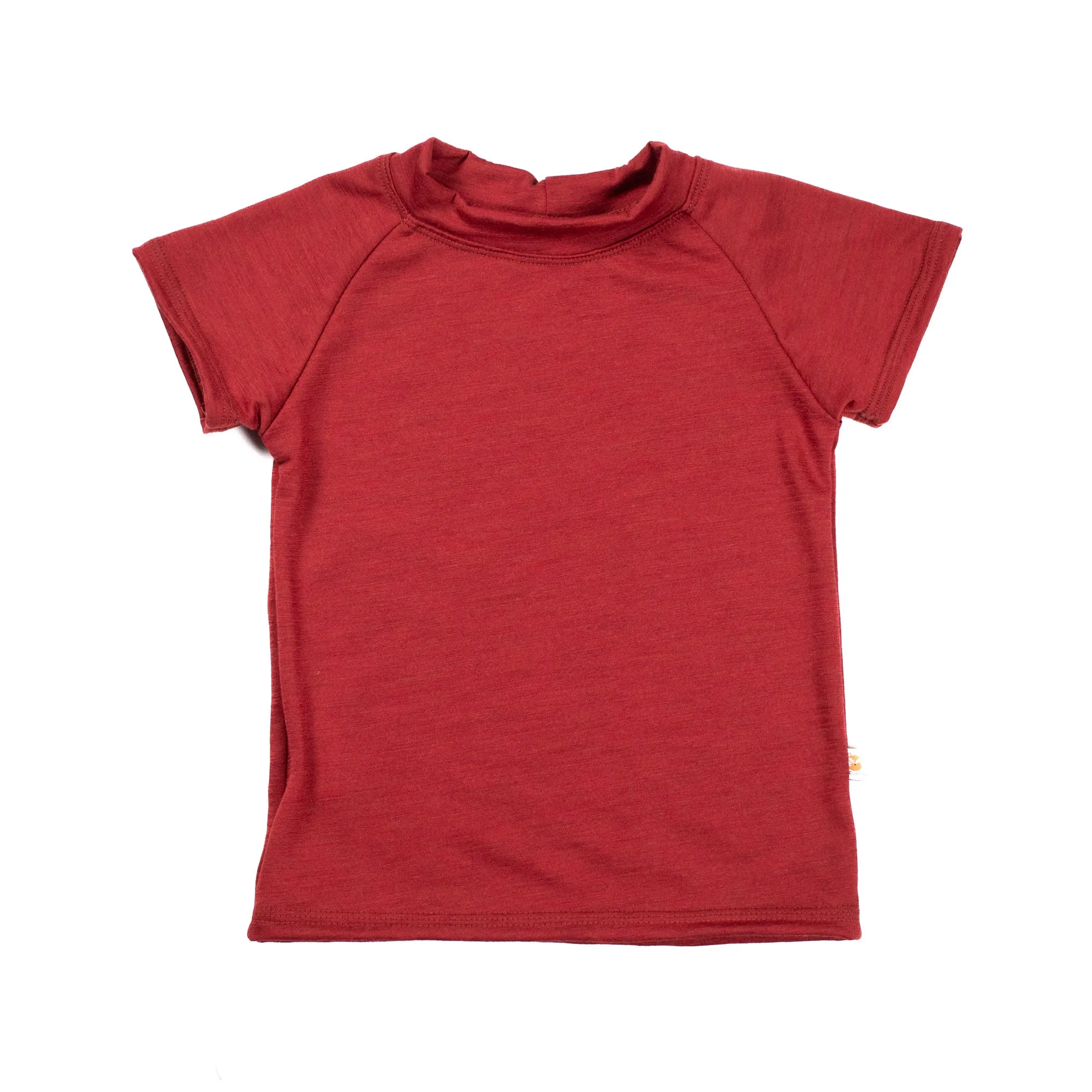 Merino Wool Short Sleeve Top