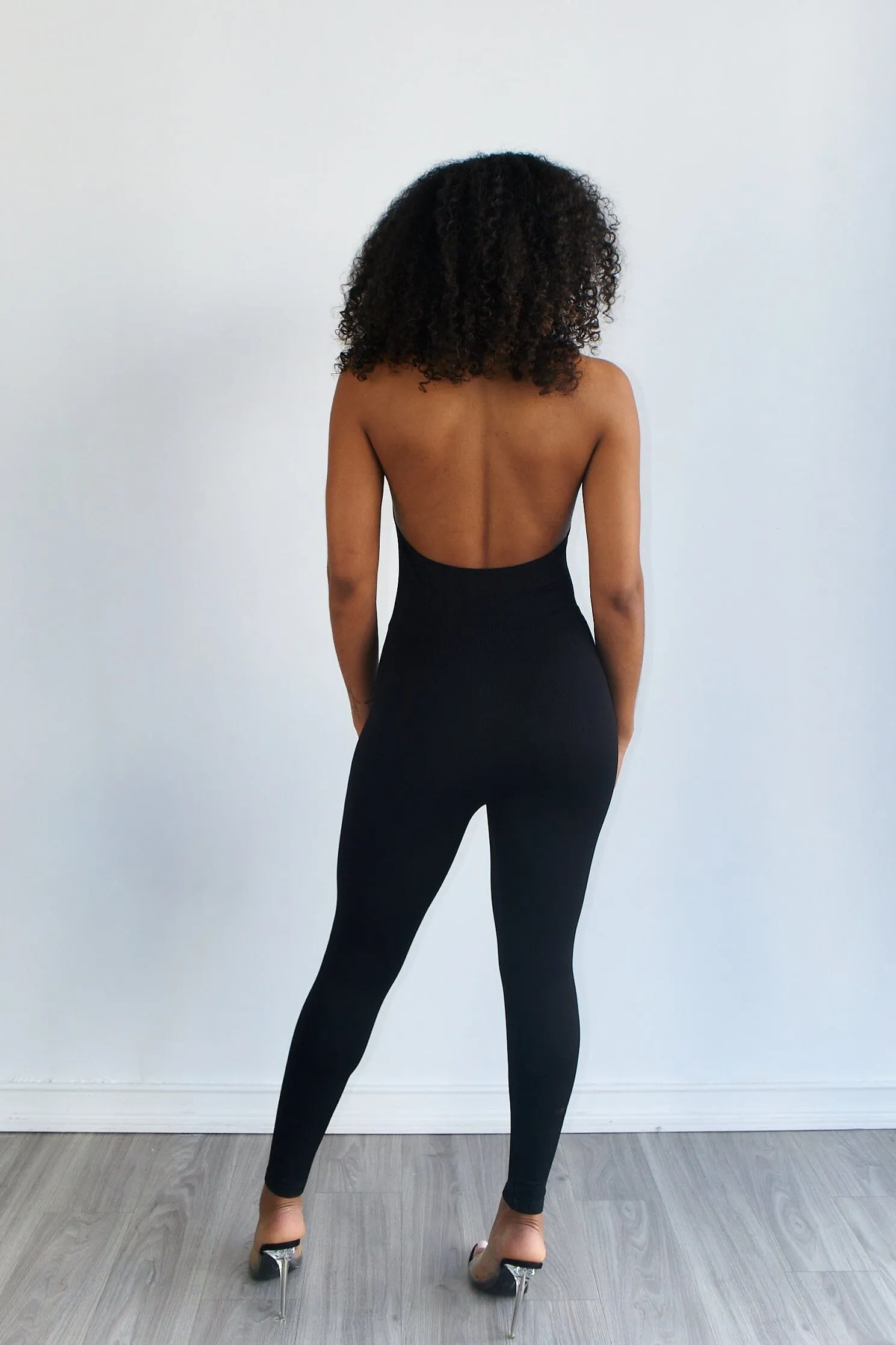 Mila Halter Neck Jumpsuit