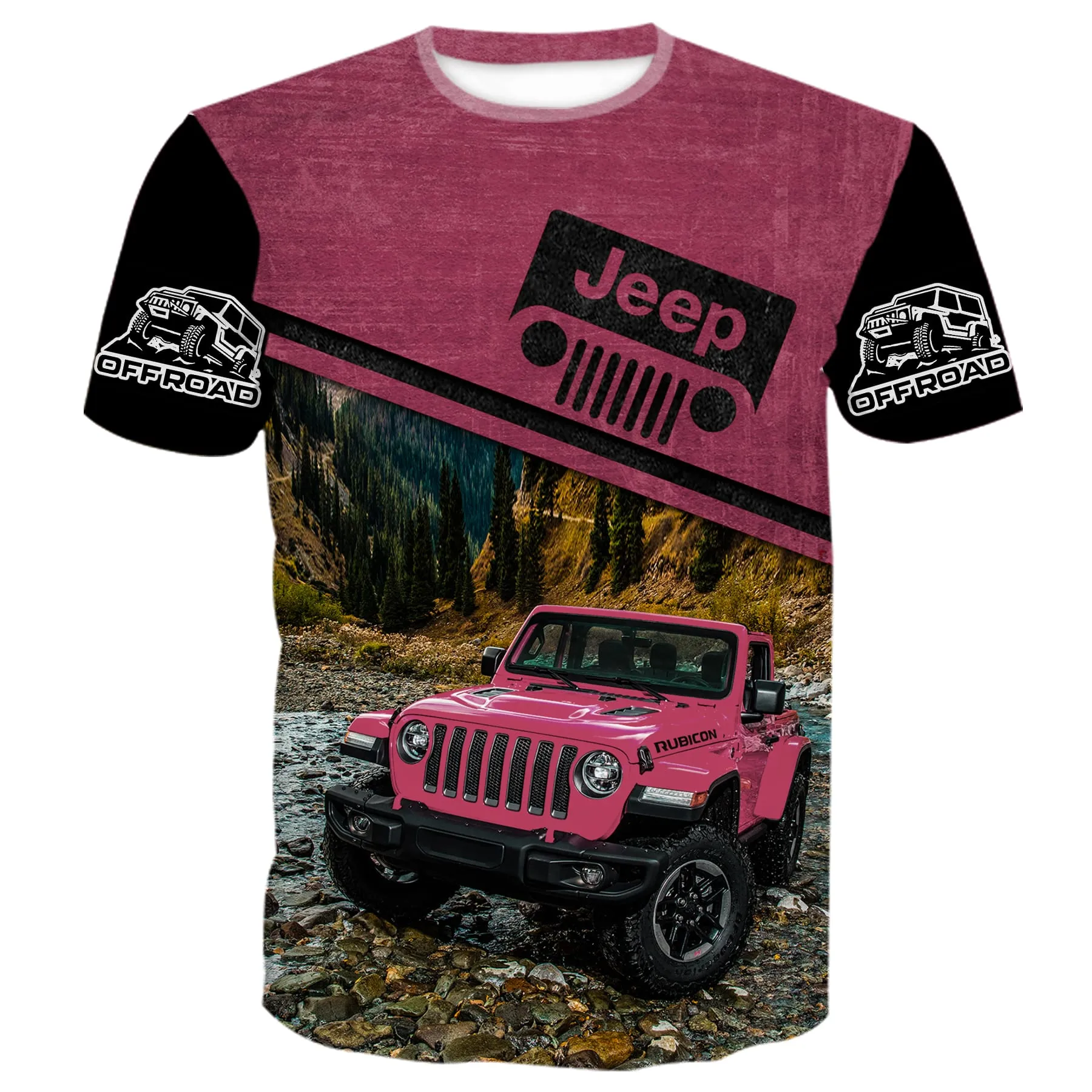 Off Road Jeep - T-Shirt (Multiple Colors)