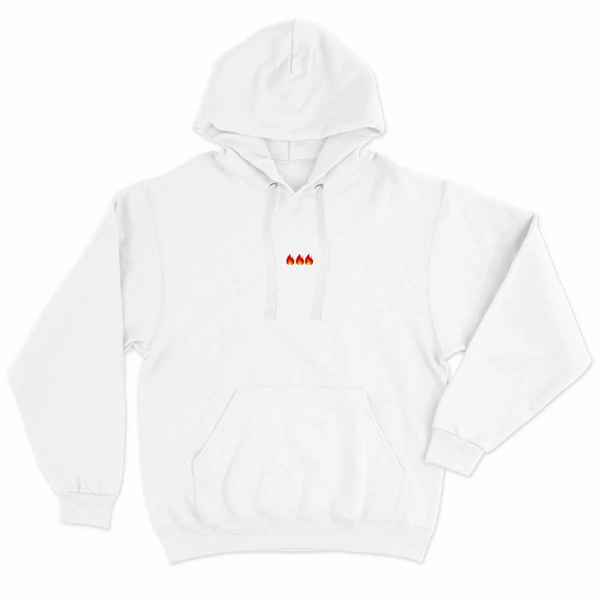 On Fire Embroidered Feminist Hoodie