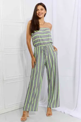 Pop Of Color Full Size Sleeveless Striped Jumpsuit