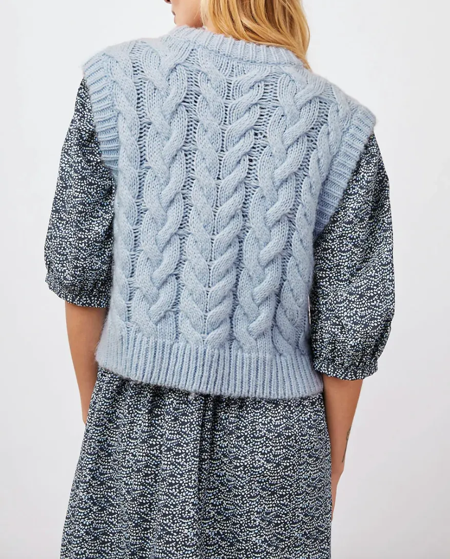 Rails Alexis Knit Jumper In Sky Blue