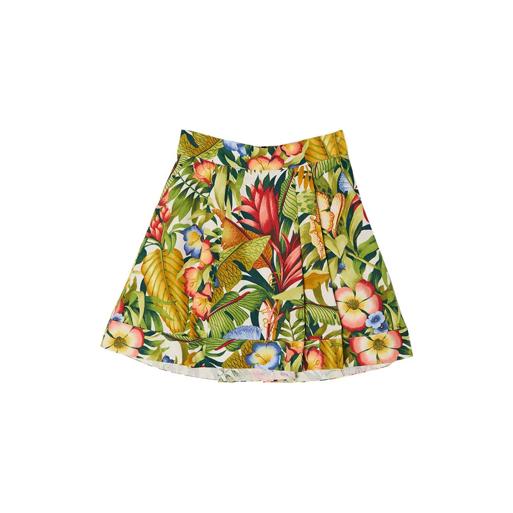 SAMPLE - Earth Day Everyday MINI Skirt - Botanicals