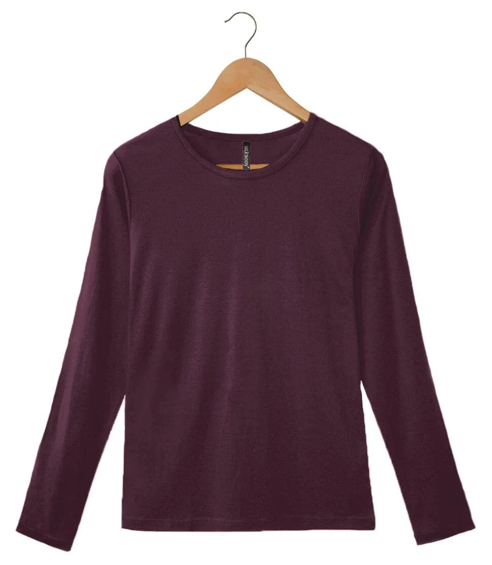 Silkspun Long Sleeve Crew